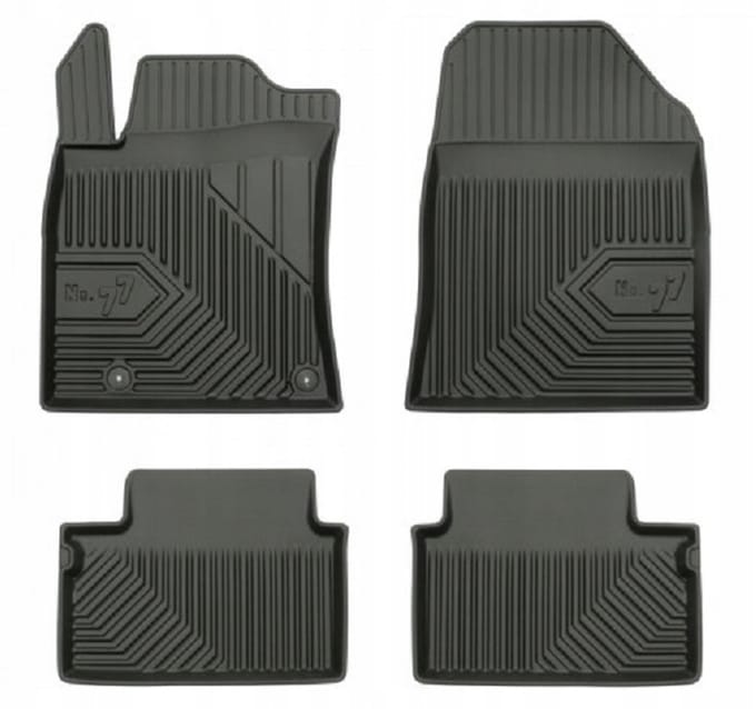FROGUM No.77 - Automatten Set - KIA Xceed automat - TPE rubber - 3D randbescherming - Perfecte pasvorm
