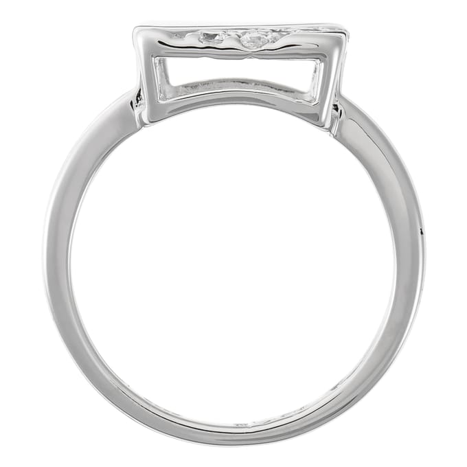 Orphelia Dames 925 Sterling Zilveren Ring - Zilver ZR-3591