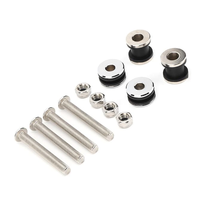 Motorfiets Docking Hardware Kit Sissy Bar Rek Montage Schroef Geschikt voor Iron 1200 gray
