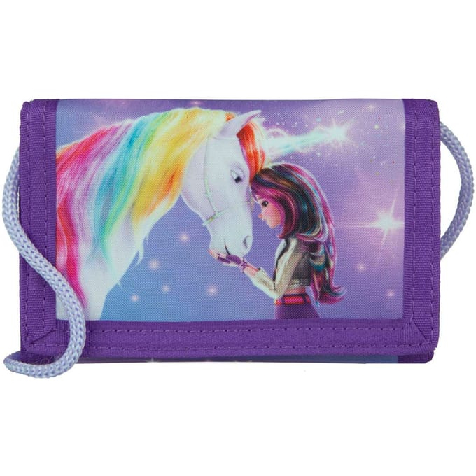 Unicorn Academy Portemonnee voor Kinderen met Koord