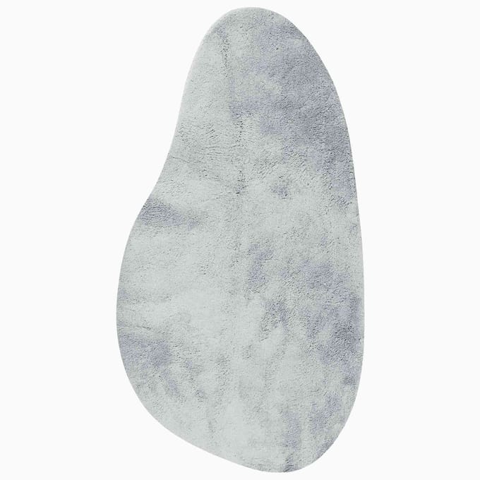 vidaXL - Vloerkleden - HUARTE - Grijs - 100 - x - 200 - cm - Polyester