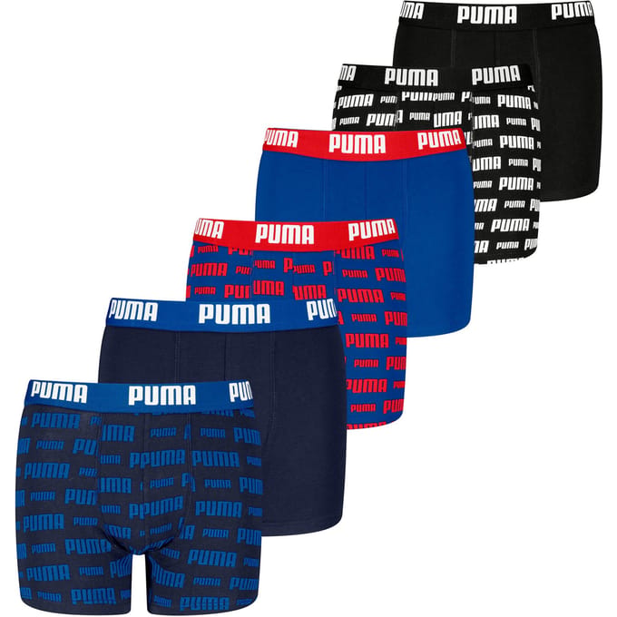 Puma Everyday Logo Print Boxers Ecom 6P Boxershorts