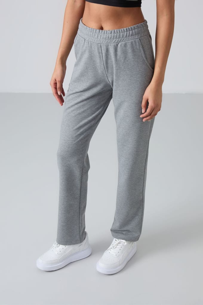 Dames Rechte Fleece Joggingbroek