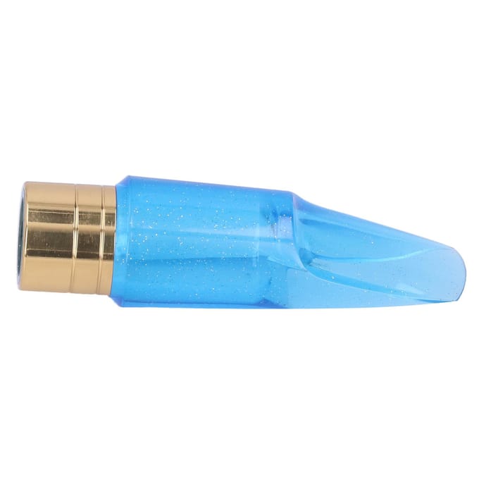 Saxofoon Mondstuk Bb Alt ABS Blauw Transparant Blaasinstrument Accessoires Vervanging blue