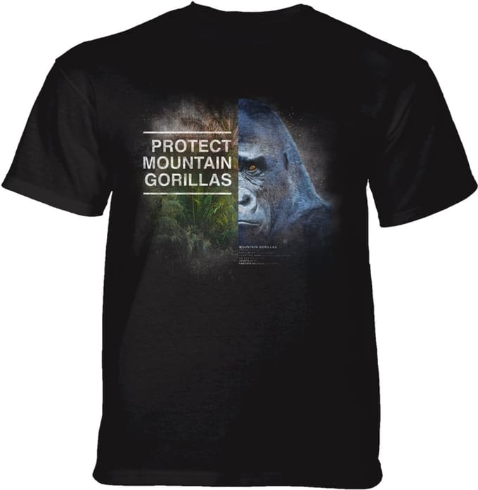 T-shirt Protect Gorilla Black KIDS M