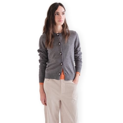Trui Compania Fantastica COMPAÑIA FANTÁSTICA Cardigan 10318 - Grey