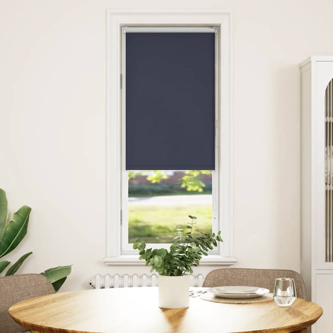 vidaXL - Rolgordijn - verduisterend - 60x150cm - stofbreedte - 55,7 - cm - polyester