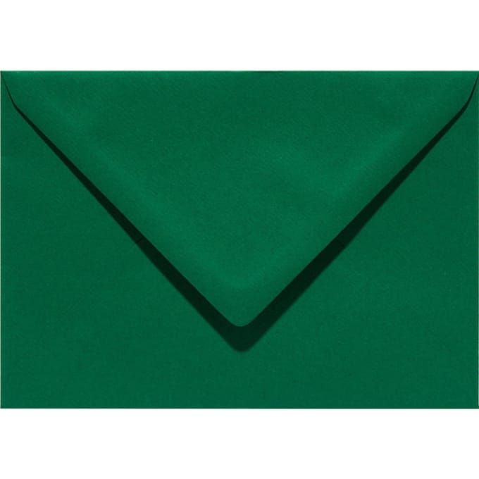 Envelop Papicolor EA5 156x220mm dennegroen pak à 6 stuks