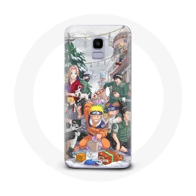 Coque pour Samsung Galaxy A6 2018 Naruto Christmas Day Anime Manga
