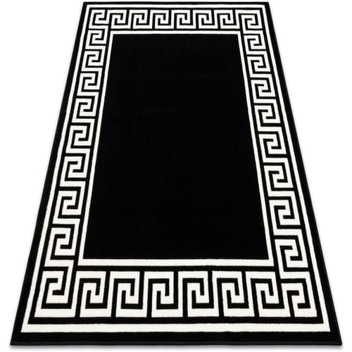 Kleden Rugsx Tapijt BCF Morad GREK grieks - zwart 60x110 cm