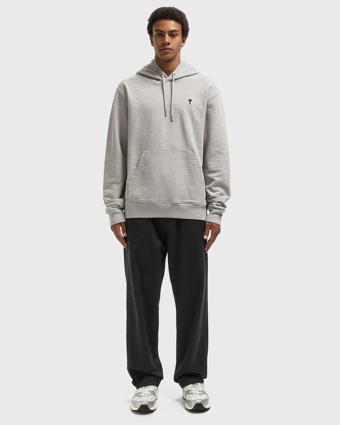 CONTRASTED AMI DE COEUR HOODIE
