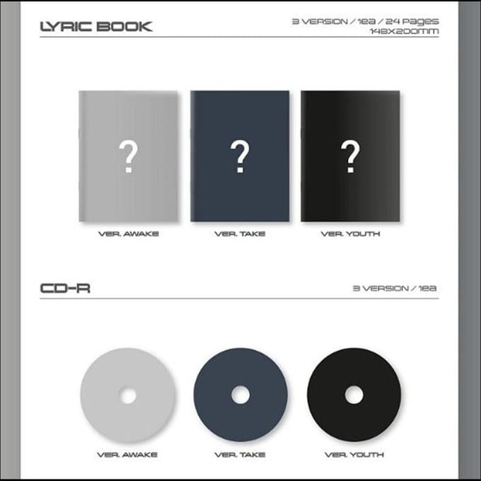 CRAVITY Deel 1 De Ontwaking Geschreven in de Sterren Random,No poster gray