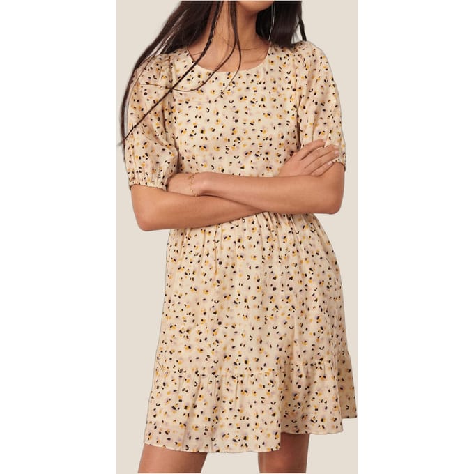 BA&SH Robe Beth Ecru Size: M | Mini Dresses Outlet | Dames | Ecru