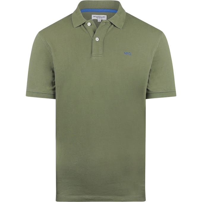 McGregor Classic Polo Light Olive Maat: M | Poloshirts Outlet | Heren | Groen