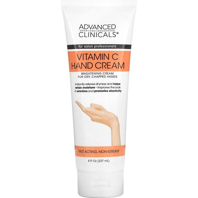 Advanced Clinicals handcrème met vitamine C, 237 ml (237 ml) orange