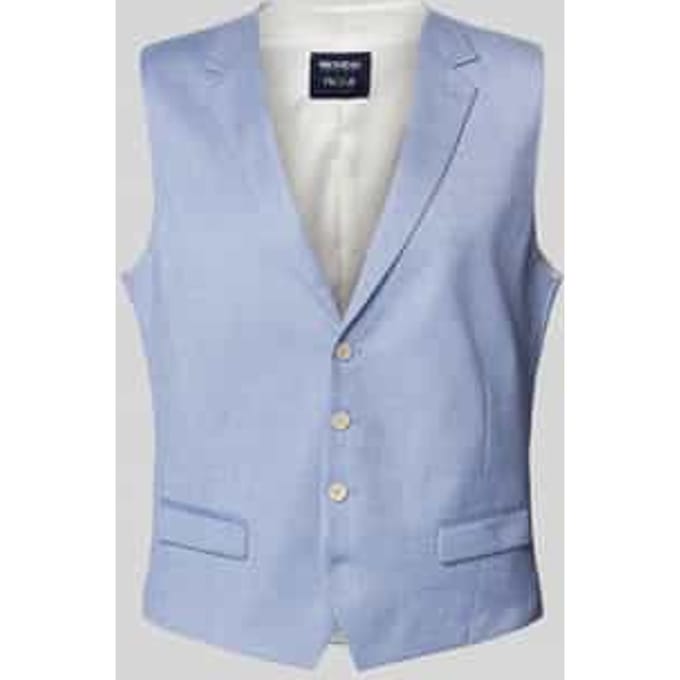 Gilet met reverskraag