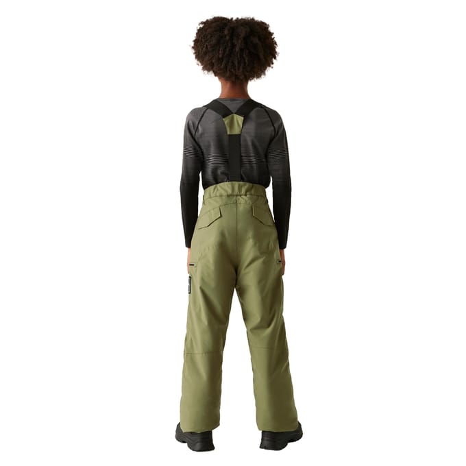 Dare 2B Kinder/Kids Pow II Waterdichte Distressed Skibroek (Martini-olijfje)