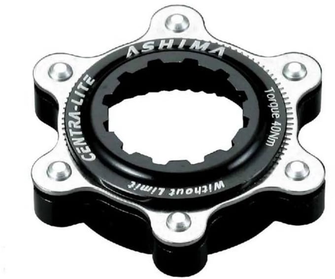 Ashima Centra Lite Cl Remsschijfadapter Voor Fiets Zilver