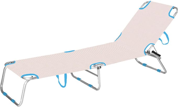 Solstol Marbueno Aluminium Opvouwbaar 187 x 24 x 58 cm