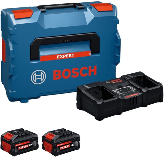 BOSCH STARTERSET EXBA18V-80 / 2-320 2X EXBA18V-80 EN LADER