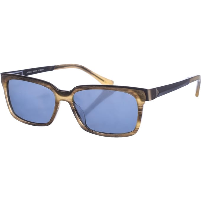Unisex Z408 Vierkante vorm zonnebril van acetaat en metaal