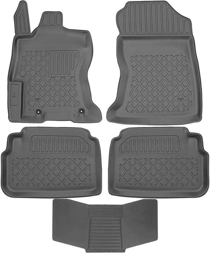 Max-Dywanik Aristar - Vloermatten Set - Subaru XV II e-Boxer SUV - 2019 - Zwarte TPE