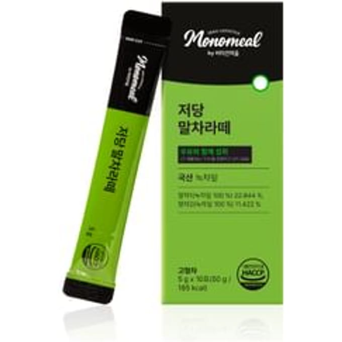 Monomeal Low-Sugar Matcha Latte 5g x 10 sticks