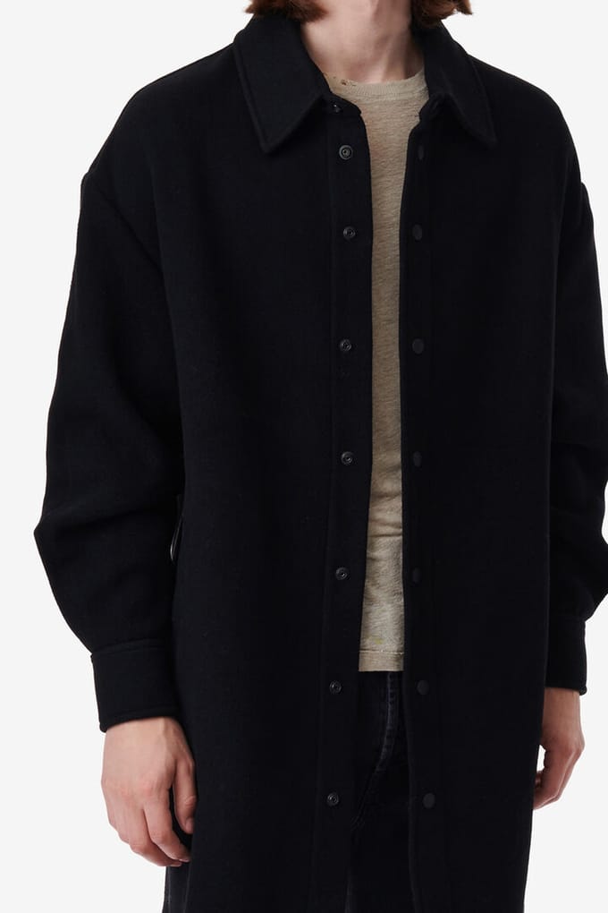 IRO Paris Sevend Outerwear Black Größe: S | Leichte Jacken Outlet | Herren | Schwarz