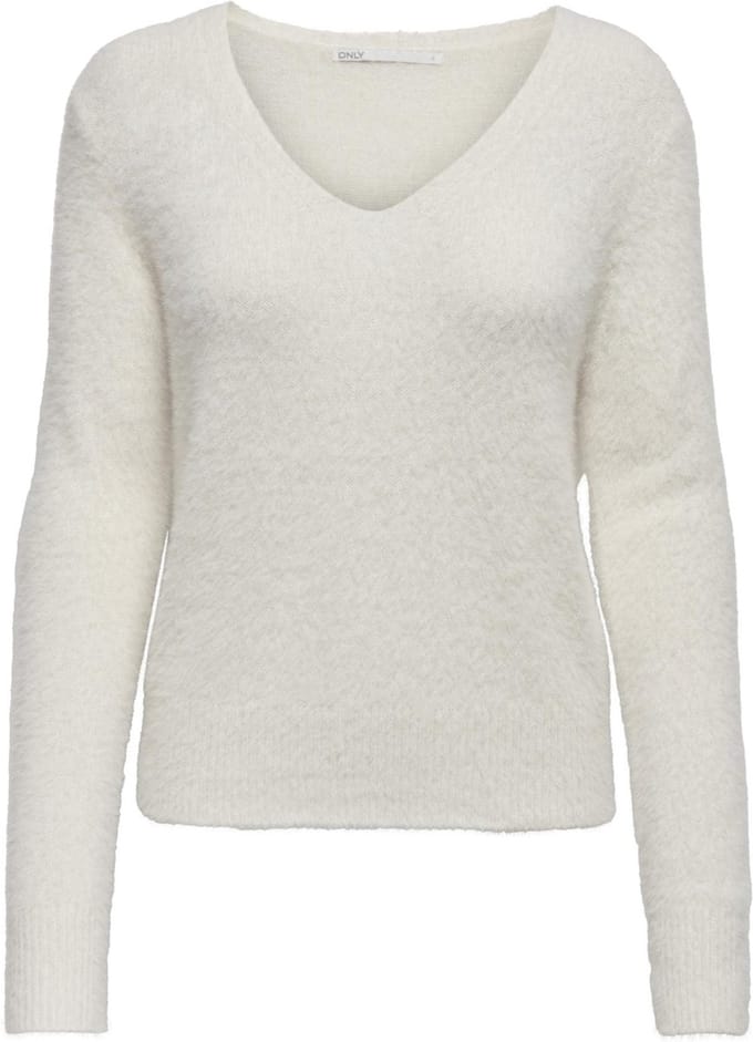 ONLY ONLELLA PIUMO LS V-NECK NCA KNT Dames Trui - Maat L