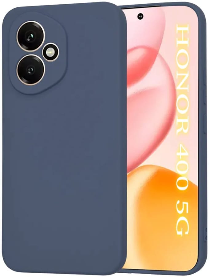 Hoesje geschikt voor HONOR 400 - Techsuit Soft Flex Silicone Back Cover - Navy Blue
