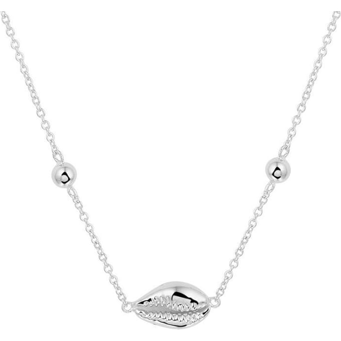 The Jewelry Collection Ketting Schelp 1,4 mm 41 - 43 - 45 cm - Zilver