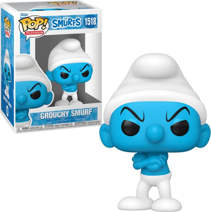 Funko POP! Television: The Smurfs - Grouchy Smurf #1518