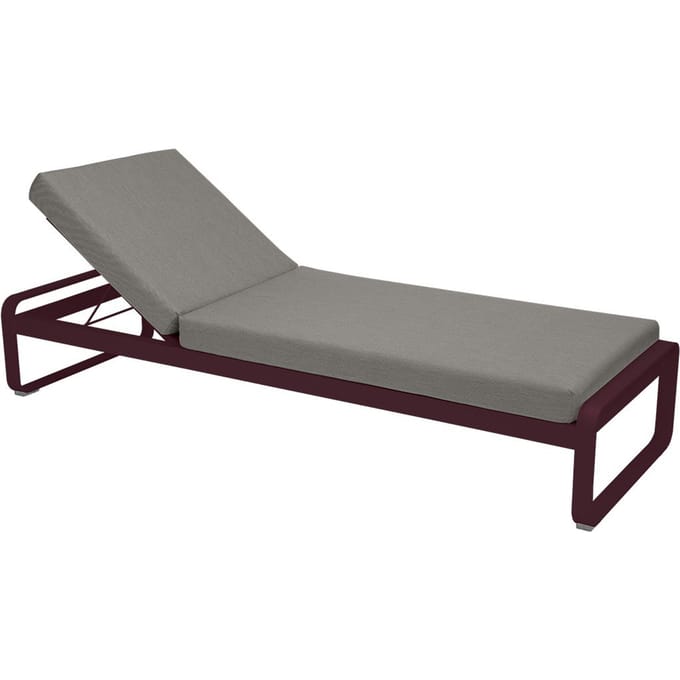 Fermob BELLEVIE Komfort - Ligbed - B9 zwarte kers - B8 taupegrijs