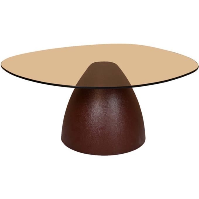 Brix - Salontafel - Brix Mylon Burgundy 86cm - Bruin