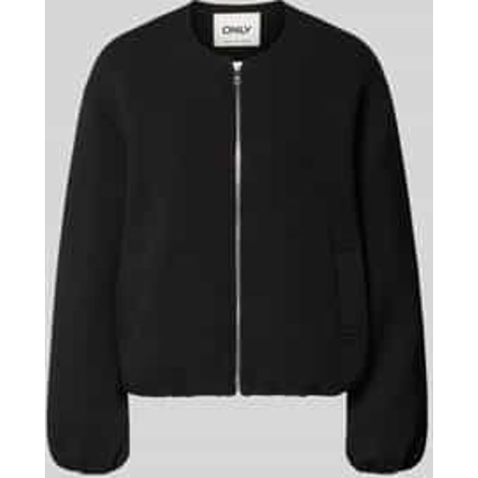 Regular fit sweatjack met viscose model 'LELLIE'