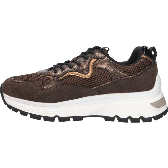 SUB55 Sneakers Laag Sneakers Laag - donkerbruin - Maat 38