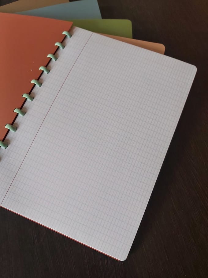 Atoma Terra schrift, ft A4, 144 bladzijden, commercieel geruit 10 stuks