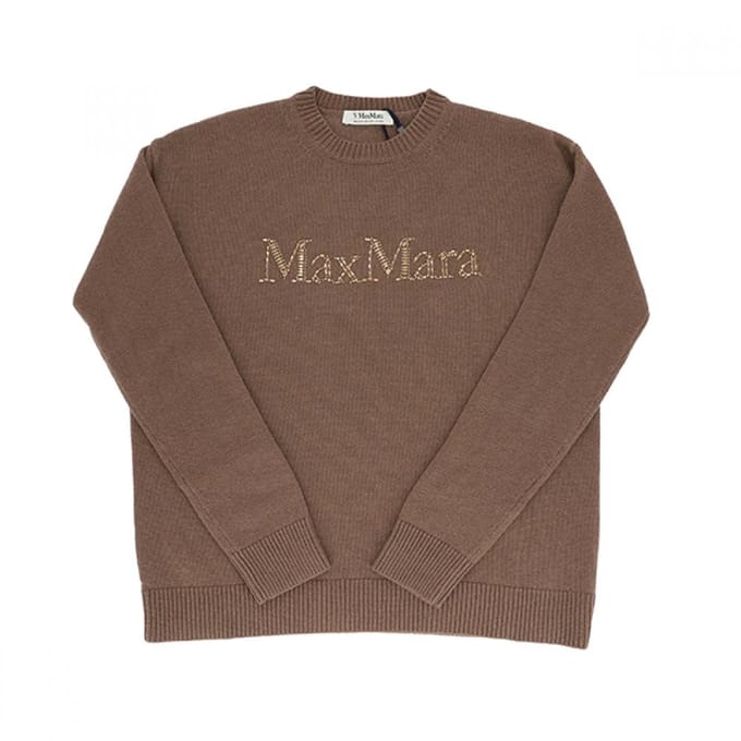 Max Mara 2429366163600 002 KaSSel KaSSel Wol Kasjmier Dames S Gebreid 2429366163600 002 (L) brown