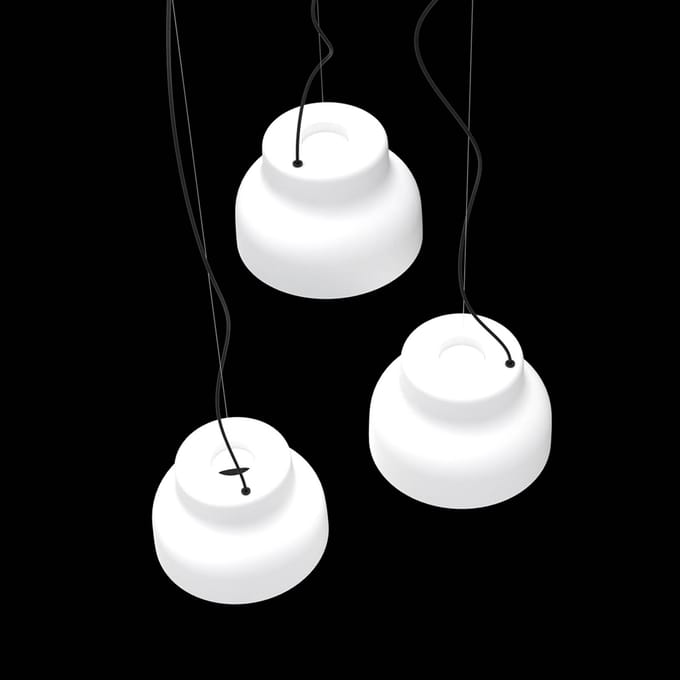 Martinelli Luce Cicala - LED hanglamp, wit