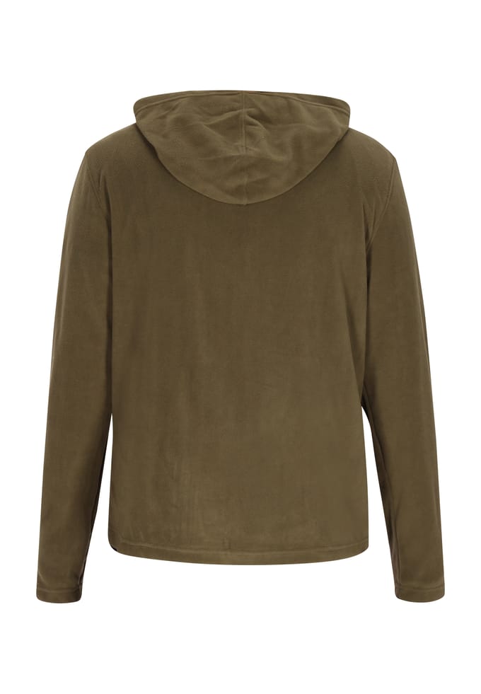 Mo Fleece jas Heren kaki