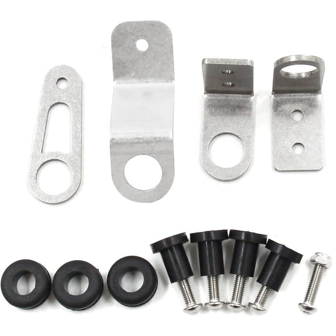 Bolt-on Radiateur Beugel Kit Vervanging voor Honda Civic 19922000 veelkleurig