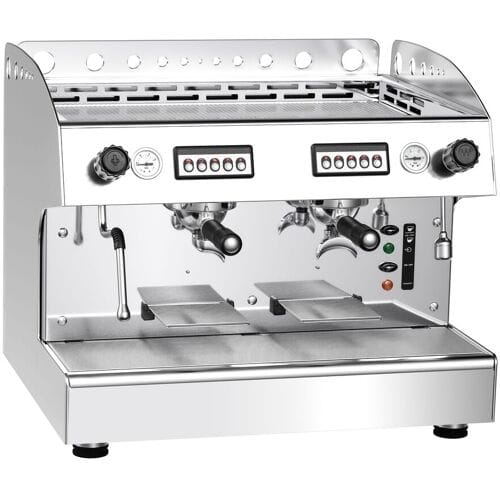 GGM Gastro Siebträgermaschine - 2 Gruppig - inkl. Preinfusiuonssystem