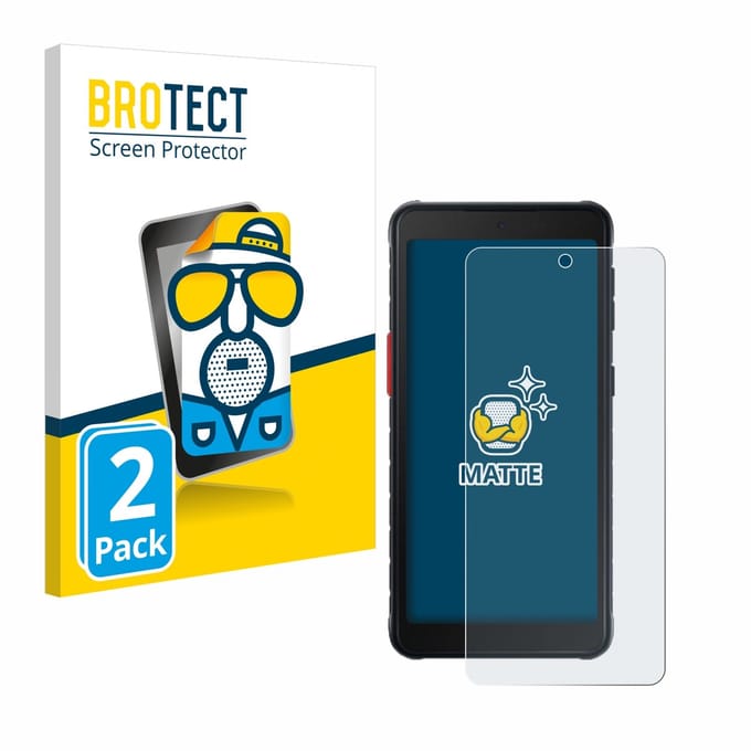 BROTECT - Screenprotector voor Samsung Galaxy XCover 5 - Folie Beschermfolie matte 2 Stuks