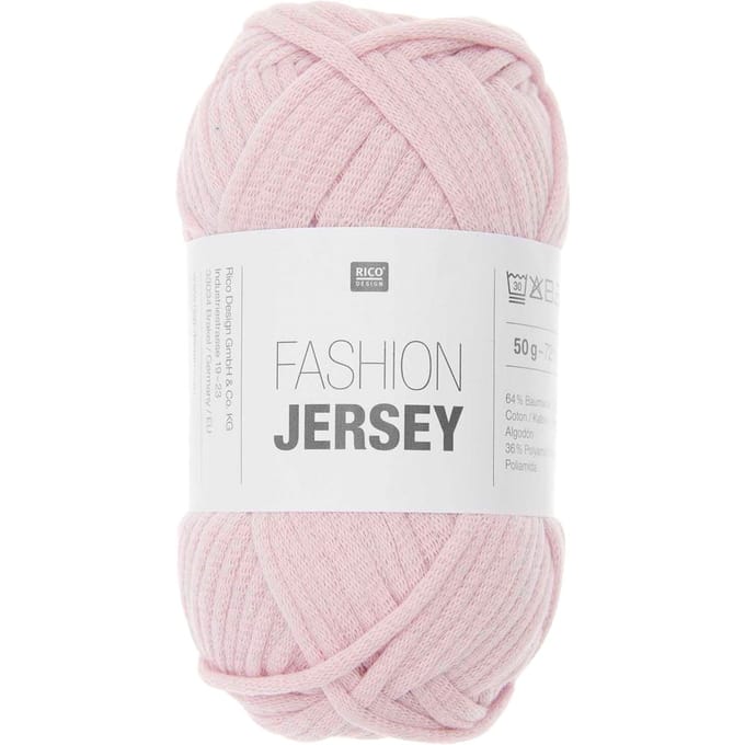 Rico Design Fashion Jersey - Bloesem roze