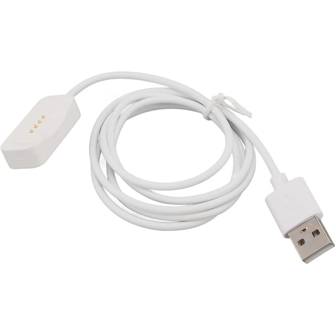 Smartwatch oplader PVC ABS 3.3FT Portale USB Magnetische Oplaadkabel Snoer voor Horloge X 2 3 Wit