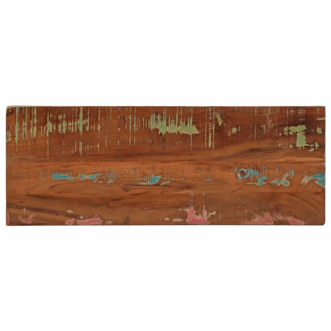 vidaXL Tafelblad rechthoekig 80x20x3,8 cm massief gerecycled hout