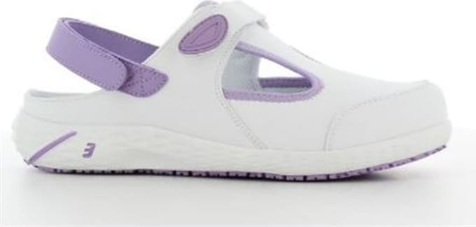 Safety Jogger Oxypas Carly Sandaal/Klomp OB SRC-ESD-AS Lila – Maat 41
