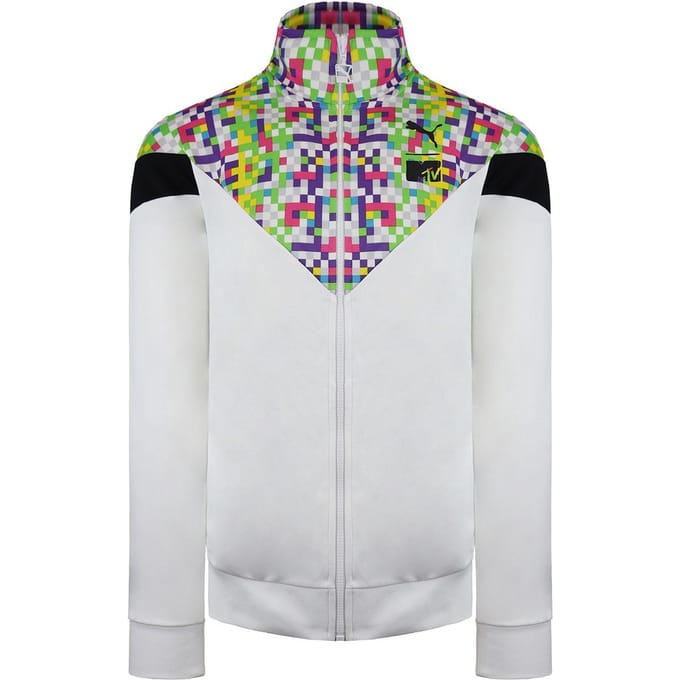 Puma x MTV MCS Heren Witte Trainingsjack