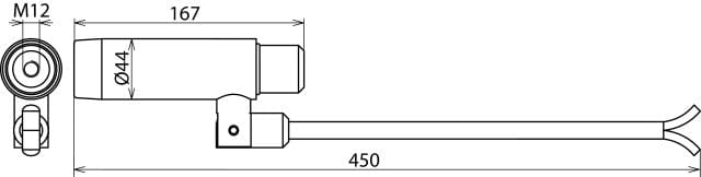 Dehn E-veld sensor L 167mm Voor buitenschakelaars - 767577