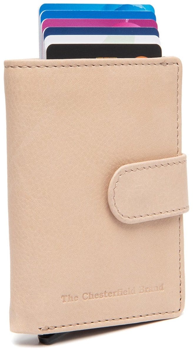 The Chesterfield Brand - Leren Pasjeshouder Beige Kaunas